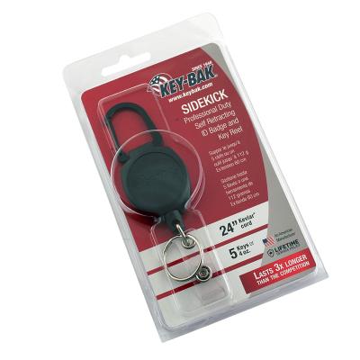 KEY-BAK ID and key reel SIDEKICK with kevlar cord